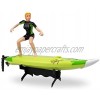 Remote Control High Speed Surfboard Remote Control Boat 2.4G Extreme Surfing Remote Control Boat Speed Boat Water Toy Birthday Gift（Color Sent Randomly）