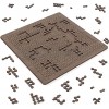 Mind Bending Wooden Jigsaw Puzzle for Adults Kids,Challenging Labyrinth Brain Teaser Puzzles,Expert Level Difficult Puzzles Games challenging-200