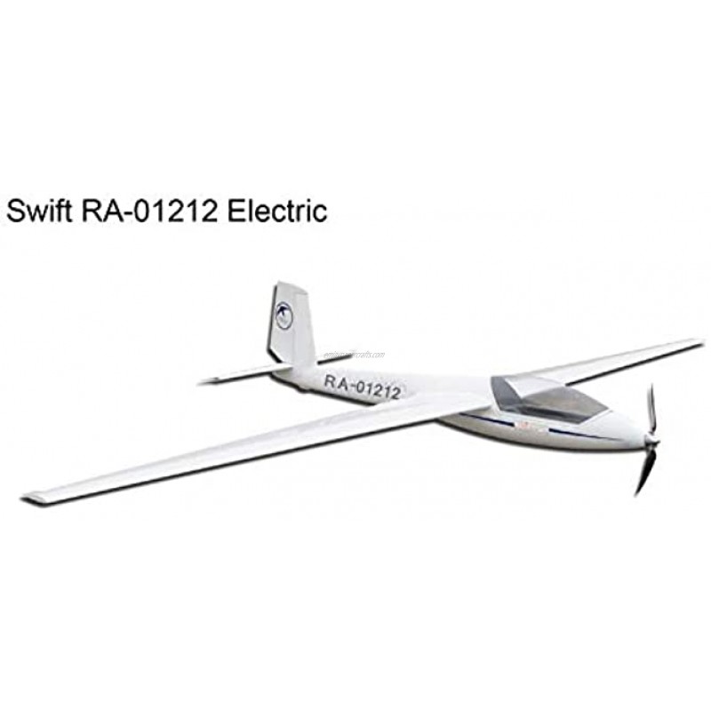 Marganski Swift S-1 RA-01212 Glider 2500mm ARF W Retract +Motor +Propeller +Esc +Servo