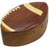 Football Secret Handcrafted Wooden Puzzle Box