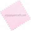 litymitzromq Puzzle Floor Mat Puzzle Exercise Fluffy Floor Foam Mats Exquisite for Bedroom Light Pink