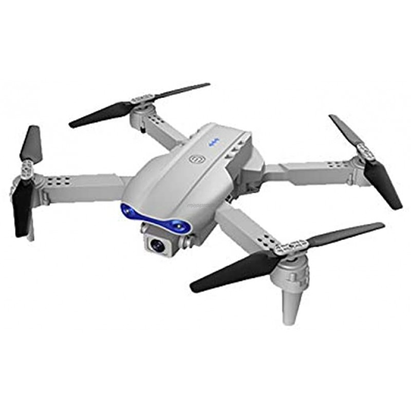 KimBird Foldable K3 4K HD Dual Camera Mini-Drone WiFi FPV Smart Selfie RC UAV 6-Axis Gyro One-Key Automatic Return Drone Adjustable Flight Speed RC Helicopter Gray