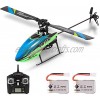 GoolRC RC Helicopter WLtoys V911S Remote Control Helicopter 4 Channel RC Aircraft with 6-Axis Gyro Easy to Fly for Kids and Beginners Include 2 Batteries