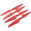 Newmind 2 Pair Plastic Propellers Blades Rotors Replacements for H501S Drone Helicopter Light Weight Red