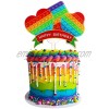 Pop Push Bubble Cake Topper ,Pop Push Bubble Birthday Party Cake Decoration Supplies C