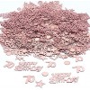 YouU Happy Birthday Party Table Confetti Twinkle Stars Foil Metallic Sequins Confetti and Special Events Table Scatters Decorations Confetti Decorations about 700pcs（Rose gold） 70 years old