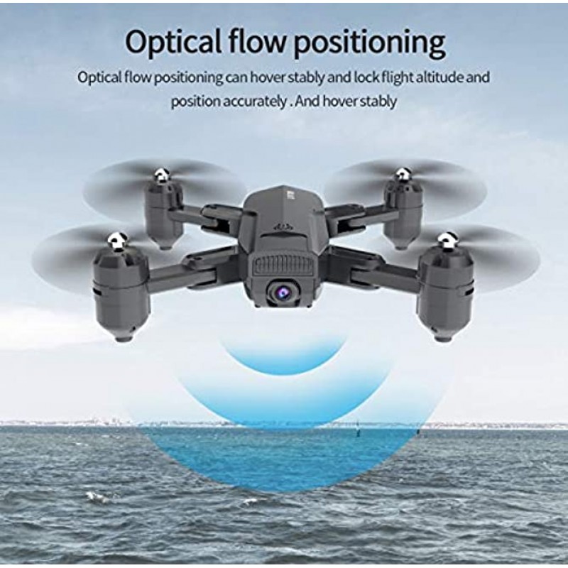WNIM Foldable Drone Optical flow Drone Dual Camera,WIFI Drone ,1080P HD ,120° Wide-Angle Quadcopter ,Altitute Hold,Headless Mode,One Key Take off Landing ,Gravity Sensor,One Key Return Home ,For Adults and Beginner