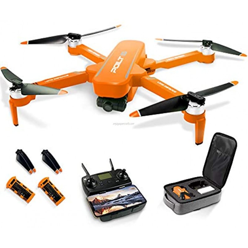 X17 Drone with Camera for Adults 60Mins Flight Time RC Drone Quadcopter 5G Wifi Drone with 6K HD Anti-shake Camera for Beginner 2 Batteries Brushless Motor