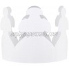 Hygloss Products White Paper Crowns Customizable-Durable Party Hats-Made in USA-144 Pack 144 Pieces Count