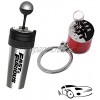 Fast and Furious 9 Water Cup and Miniature Creative Keychains,Shifter Keychain Shift Lever Style Cups with Straw and Lid. Water Cup+red Keychains