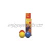Sportime 5882 Professor Confidence Juggling Ball Set 2 Inch Assorted Color Set of 3