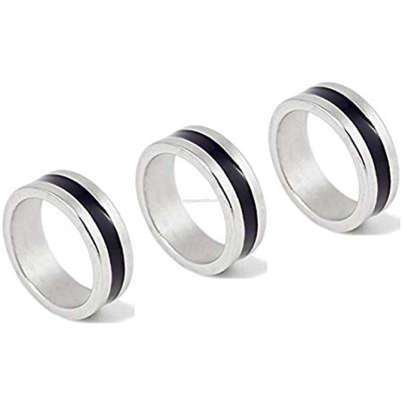 GBSTORE 3 Pcs Different Size Strong Magnetic Ring PK Magic Tricks Pro Magic Props