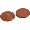 School Smart-85148 United States Realistic Play Money Pennies Assorted Color  3 8 in