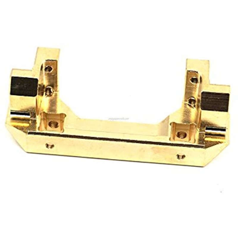 RCLions 98g Brass Front Bumper Mount Heavy Duty Servo Mount for TRX4 Upgrades Parts 1 10th RC Crawler Car Accessories