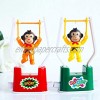 Kekailu Wind Up Monkey,Creative Child Wind Up Clockwork Gymnastics Monkey Swing Flip Toy Birthday Gift,Random Color