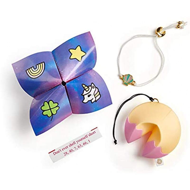 WowWee Lucky Fortune Blind Collectible Bracelets 4 Pack Take-Out Box Series 1