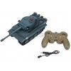 Dilwe RC Tank 2.4G RC Tank 1 30 ABS Remote Control Tank with Programming Function Toy Children Kid Vehicle Model Toy GiftBlue