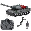 RC Tank Remote Control Mini RC Model Tank Toy 4 Channels Simulation Tank Battle Toy Tanks Kids Children Gift